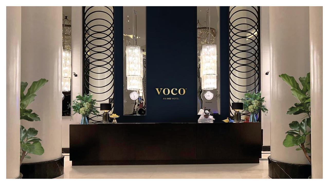 Voco - Riyadh, An Ihg Hotel - فندق فوكو الرياض, احدى فنادق مجموعة إنتركونتيننتال Exterior foto The hotel's lobby